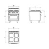 Electric Range (square Hot plate)
