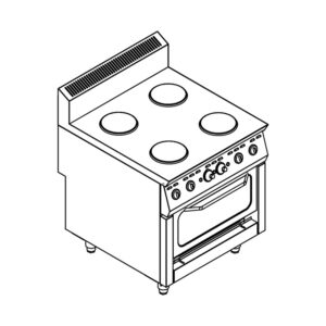 Electric Range (Round Hot plate)